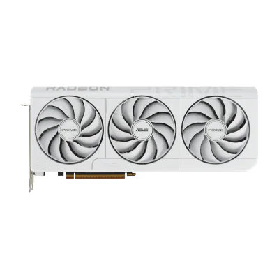 ASUS Prime -RX9070XT-O16G-WHITE, Radeon RX 9070 XT, 16 GB, GDDR6, 256 bit, 7680 x 4320 pixels, PCI Express 5.0