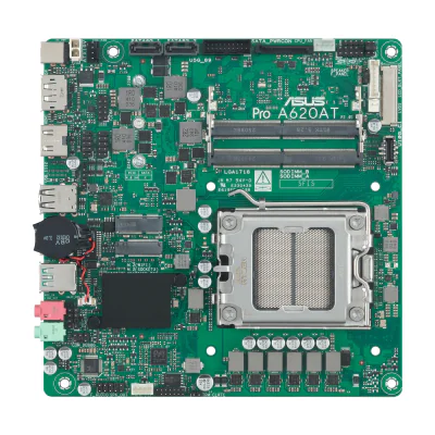 ASUS Pro A620AT-CSM, AMD, Socket AM5, AMD Ryzen 7000 Series, AMD Ryzen 8000 Series, AMD Ryzen 9000 Series, Socket AM5, DDR5-SDRAM, 128 GB