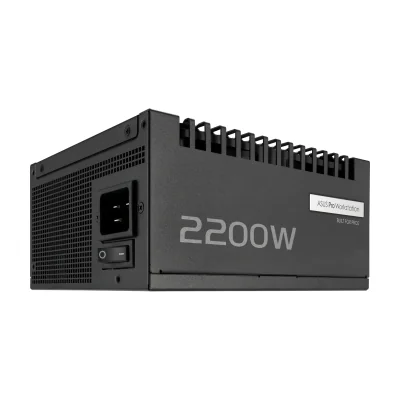 ASUS Pro WS 2200W Platinum, 2200 W, 200 - 240 V, Active, 130 W, 2200 W, 130 W