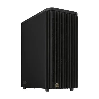 ASUS ProArt PA401 Wood METAL PWM (Black), Tower, PC, Black, ATX, Metal, Gaming