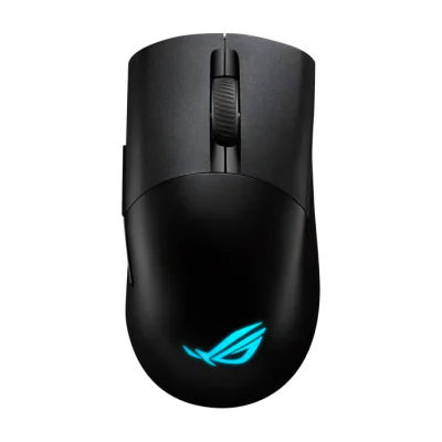 ASUS ROG Keris Wireless AimPoint, Right-hand, Optical, RF Wireless + Bluetooth + USB Type-C, 36000 DPI, Black