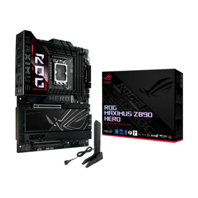 ASUS ROG MAXIMUS Z890 HERO, Intel, LGA 1851 (Socket V1), Intel Core Ultra (Series 2), DDR5-SDRAM, 192 GB, DIMM
