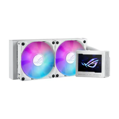ASUS ROG RYUJIN III 240 ARGB White Edition, All-in-one liquid cooler, 12 cm, White