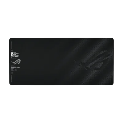 ASUS ROG Sheath II XXL, Black, Pattern, Fabric, Rubber, Non-slip base, Gaming mouse pad
