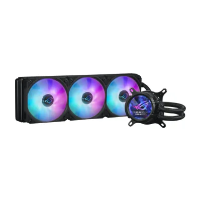 ASUS ROG STRIX LC III 360 ARGB LCD, All-in-one liquid cooler, 12 cm, Black