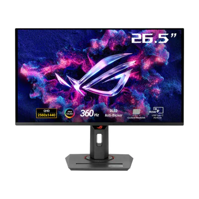 ASUS ROG Strix OLED XG27ACDNG, 67.3 cm (26.5"), 2560 x 1440 pixels, Quad HD, QD-OLED, 0.03 ms, Black