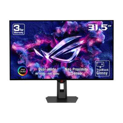ASUS ROG Strix OLED XG32UCWG, 80 cm (31.5"), 3840 x 2160 pixels, 4K Ultra HD, OLED, 0.03 ms, Black