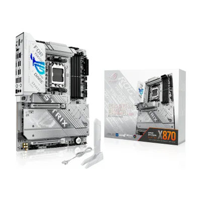 ASUS ROG STRIX X870-A GAMING WIFI, AMD, Socket AM5, Socket AM5, DDR5-SDRAM, 192 GB, DIMM