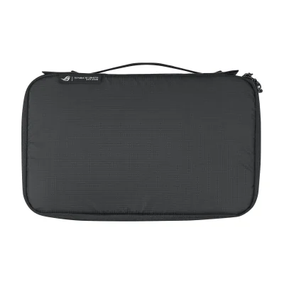 ASUS ROG Tech Pouch BC1003, Pouch case, ASUS, Black, Nylon, Water repellent, Zipper