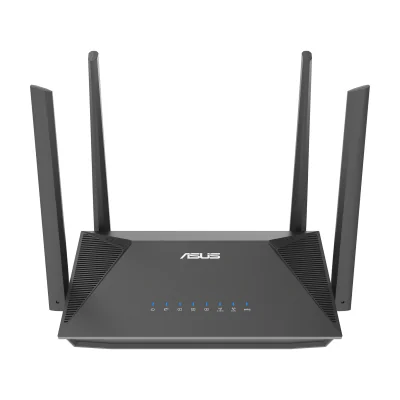 ASUS RT-AX52 Pro AX3000, Wi-Fi 6 (802.11ax), Dual-band (2.4 GHz / 5 GHz), Ethernet LAN, Black, Tabletop router
