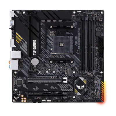 ASUS TUF GAMING B550M PLUS, AMD, Socket AM4, AMD Ryzen 3000 Series, DDR4-SDRAM, 128 GB, DIMM