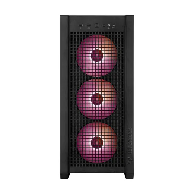 ASUS TUF Gaming GT302 ARGB, Midi Tower, PC, Black, EATX, ATX, micro ATX, Mini-ITX, Gaming, Multi