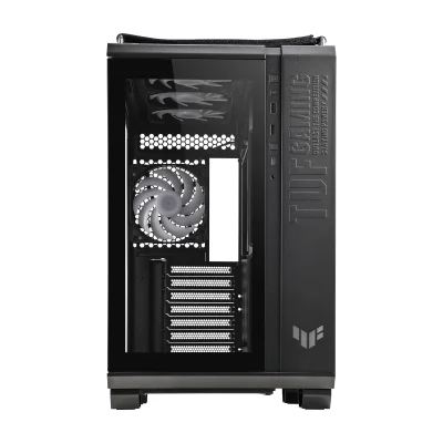 ASUS TUF Gaming GT502 PLUS, Midi Tower, PC, Black, ATX, micro ATX, Mini-ITX, Gaming, 16.3 cm