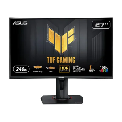 ASUS TUF Gaming VG27VQM, 68.6 cm (27"), 1920 x 1080 pixels, Full HD, LED, Black