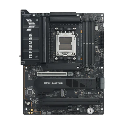 ASUS TUF GAMING X870E-PLUS WIFI7, AMD, Socket AM5, AMD Ryzen 7000 Series, AMD Ryzen 8000 Series, AMD Ryzen 9000 Series, Socket AM5, DDR5-SDRAM, 256 GB