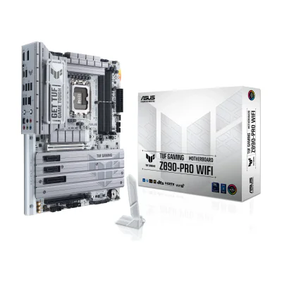 ASUS TUF GAMING Z890-PRO WIFI, Intel, LGA 1851 (Socket V1), Intel Core Ultra (Series 2), LGA 1851, DDR5-SDRAM, 192 GB