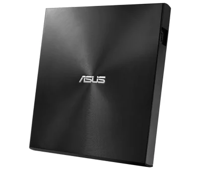 ASUS Unitate optica externa ASUS ZenDrive U8M ultraslim extern DVD drive & writer, USB C Black Iconic design: Robust construction cu Zen-inspired concentric-circle finish USB-C interface: Perfect companion pentru latest-gen ASUS ZenBook or other, Black