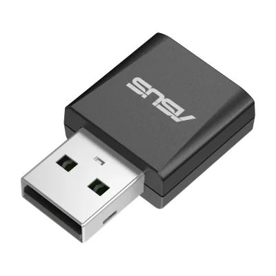 ASUS USB-BE92 Nano, Wireless, USB, WLAN, Wi-Fi 7 (802.11be), 2882 Mbit/s, Black