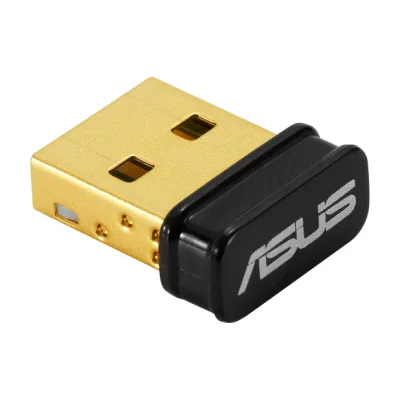 ASUS USB-BT500, Wireless, USB, Bluetooth, 3 Mbit/s, Black, Gold