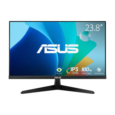ASUS VY249HF, 60.5 cm (23.8"), 1920 x 1080 pixels, Full HD, LCD, 1 ms, Black