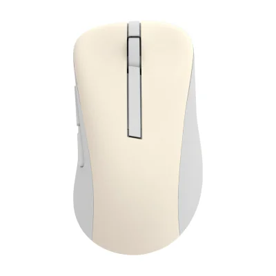 ASUS Wireless Mouse MD102, Right-hand, Optical, RF Wireless + Bluetooth, 1600 DPI, Beige