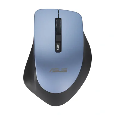 ASUS WT425, Right-hand, Optical, RF Wireless, 1600 DPI, Black, Blue