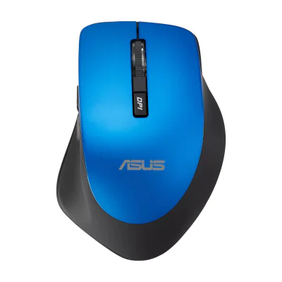 ASUS WT425, Right-hand, Optical, RF Wireless, 1600 DPI, Black, Blue