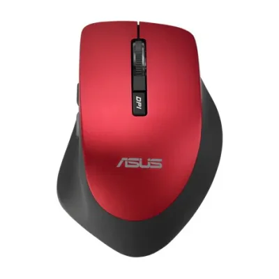 ASUS WT425, Right-hand, Optical, RF Wireless, 1600 DPI, Red