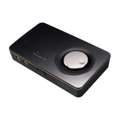 ASUS Xonar U7, 7.1 channels, 24 bit, 114 dB, USB