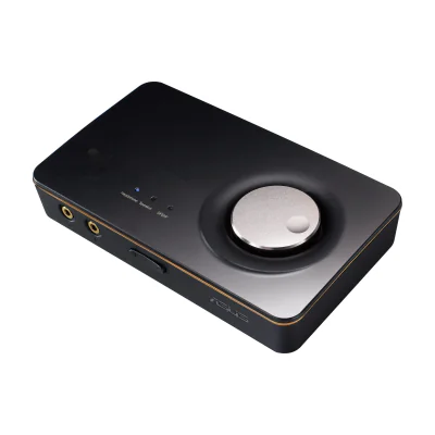 ASUS Xonar U7 MKII, 7.1 channels, 24 bit, 114 dB, USB