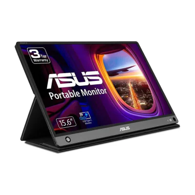 ASUS ZenScreen MB16AHP, 39.6 cm (15.6"), 1920 x 1080 pixels, Full HD, LED, 5 ms, Black