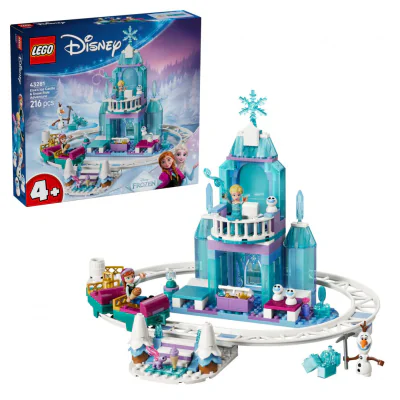 AVENTURA CU SANIA PE SINE LA CASTELUL DE GHEATA AL ELSEI LEGO43281