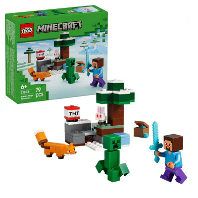 AVENTURA DIN TAIGA A LUI STEVE  LEGO21583