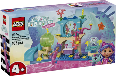 AVENTURILE IN ACVARIU ALE SIRENEI GABBY, LEGO11204