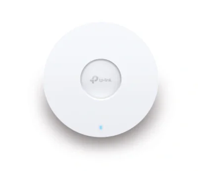 "AX5400 Ceiling Mount Dual-Band Wi-Fi 6 Access Point PORT: 1×2.5 Gigabit RJ45 Port SPEED:574Mbps at  2.4 GHz + 4804 Mbps at 5 GHz FEATURE: 802.3at POE and 12V DC, 6×Internal Antennas, MU-MIMO, 160MHz Supported, Seamless Roaming, Band Steering, Beamfo