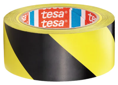 Bandă de marcare TESA MARKING-TAPE/33X50/YB, 33 m, lățime 50 mm, grosime 0,15 mm