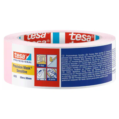 Bandă de mascare TESA PRECISION-MASK-SENSITIVE/50X38/PK, 50 m, lățime 38 mm