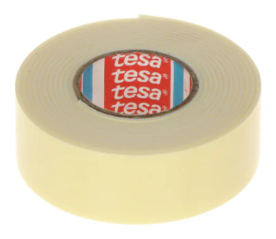Bandă de montaj dublu adezivă TESA MOUNTING-PRO/UNIVERSAL/1.5X19, 1,5 m, lățime 19 mm, grosime 1,05 mm