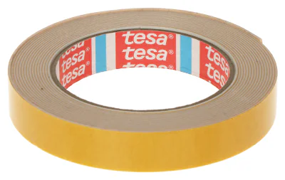 Bandă de montaj dublu adezivă TESA TESAFIX/5X19, 5 m, lățime 19 mm, grosime 0,8 mm