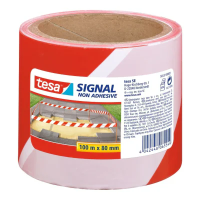 Bandă de semnalizare neadezivă TESA SIGNAL-NONADHESIVE/100X80, 100 x 80
