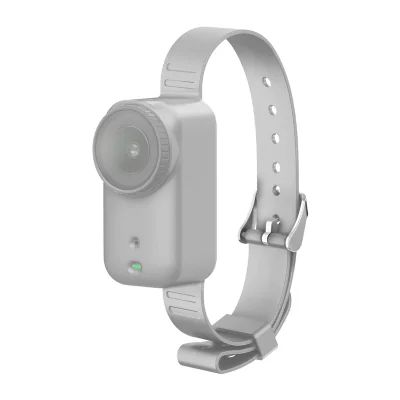 Bandă de silicon / guler pentru animale de companie Puluz pentru DJI Osmo Nano (gri)