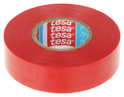 Bandă izolatoare TESA TESAFLEX-7000V/20X19/R, 20 m, lățime 19 mm, grosime 0,15 mm