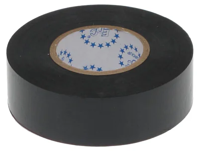 Bandă izolatoare TS-IZOL/25-B, 25 m, lățime 19 mm, grosime 0,15 mm