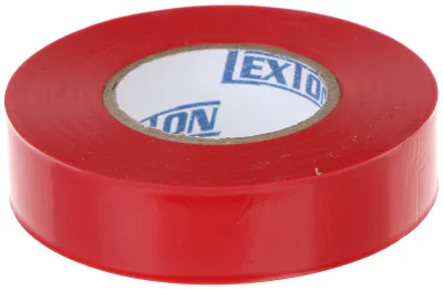 Bandă izolatoare TS-IZOL/25-R, 25 m, lățime 19 mm, grosime 0,13 mm
