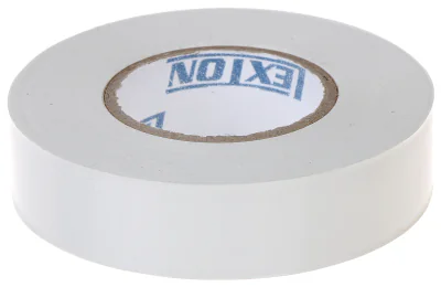Bandă izolatoare TS-IZOL/25-W, 25 m, lățime 19 mm, grosime 0,13 mm