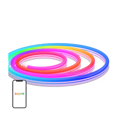 Bandă LED inteligentă LEPRO N1-5 RGB, 5 m