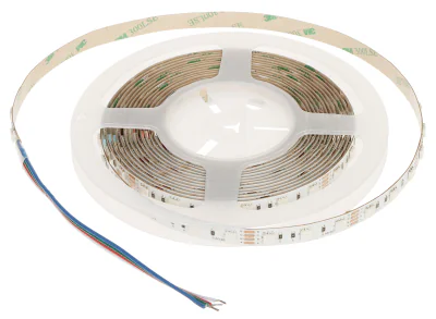 Bandă LED MW Lighting LED60-12V/14.4W-RGB/5M, 12 V, 14,4 W, 5 m, RGB