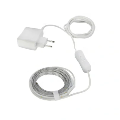 Banda LED Philips myLiving, 4.5W (32W), 220-240V, 350 lm, lumina calda(2700K), IP20, cu comutator pe fir, 2 metri