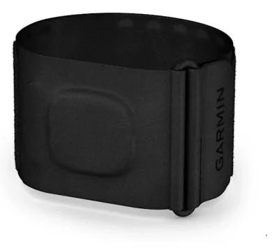 Banda pentru monitorizarea somnului Garmin S-M, latime bratara 63.5 mm, interval circumferinta brat 26-42cm, autonomie baterie pana la 7 nopti, negru