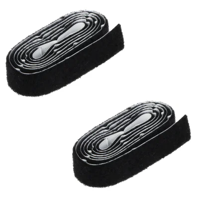 Bandă velcro (cârlig și buclă) TESA ON-OFF-TAPE/1MX20/BLACK, 1 m x 20 mm, negru